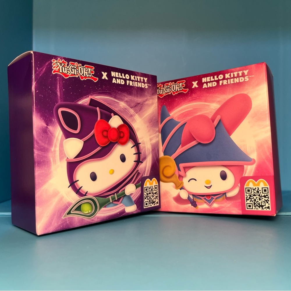 McDonald's Yu-Gi-Oh! x Hello Kitty and Friends - Lot of 2